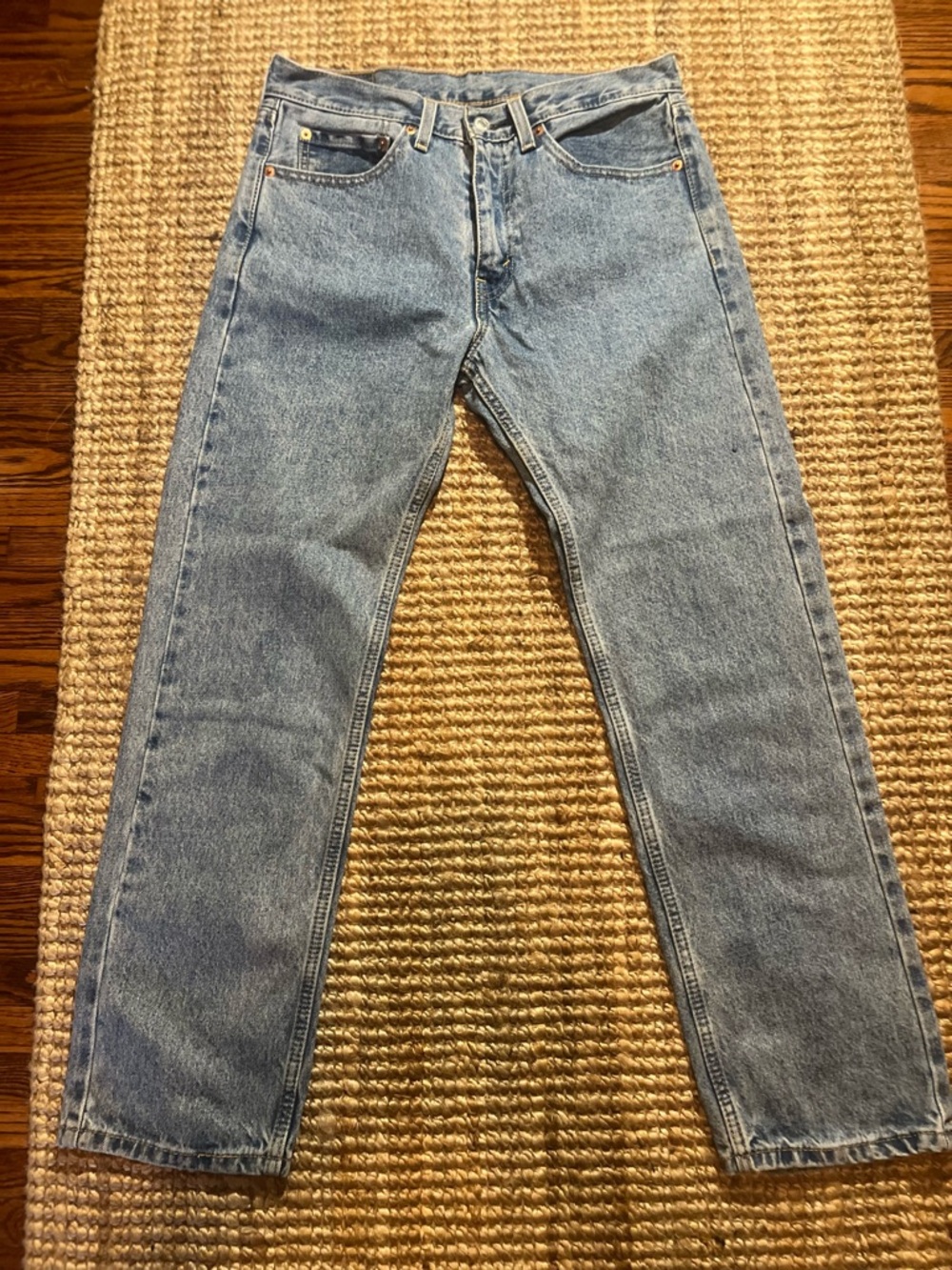 Levi's 505 Men's Light Blue Straight-Leg Jeans size W 31 /  L30